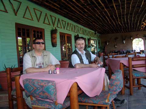 Bild34: Die Trapper relaxen !