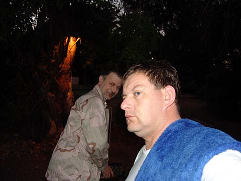 Bild87: Aufbruch in der Chobe Safari Lodge