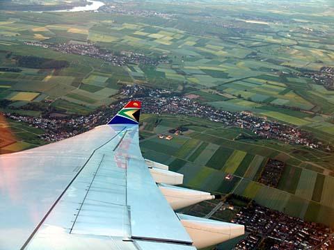 Bild179: Einkurven am Rhein