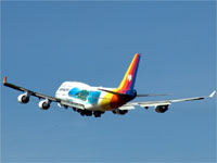 Boeing 747-412 / DQ-FJL / Flight to Sydney