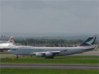 Boeing 747-467 F/SCD / B-HUO / London-Heathrow