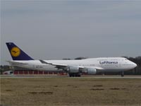 Boeing747-430 M / D-ABTD / Start in Frankfurt