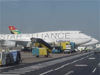 Boeing747-430 M / D-ABTH in Kapstadt