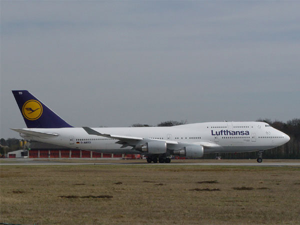 Boeing747-430 M / D-ABTD / Hamburg