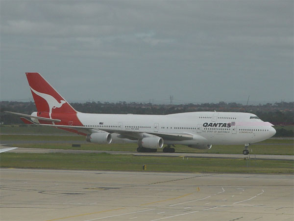 Boeing 747-438 / VH-OJT / 