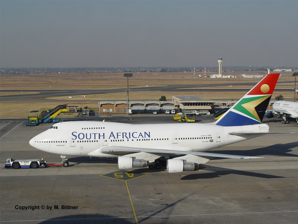 Boeing 747-SPE / ZS-SPE / Hantam