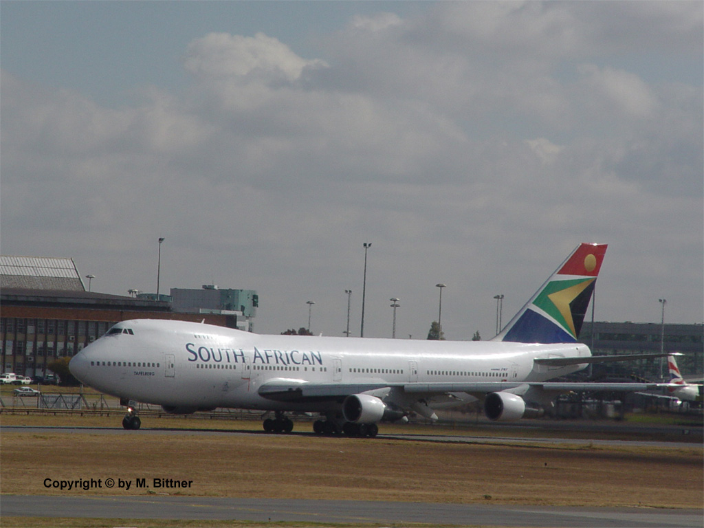 Boeing 747-244B / ZS-SAL / Tafelberg