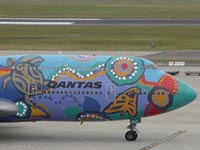 Boeing747-338 / VH-EBU in Sydney