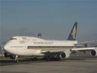 Boeing747-412 / 9V-SMU in Frankfurt